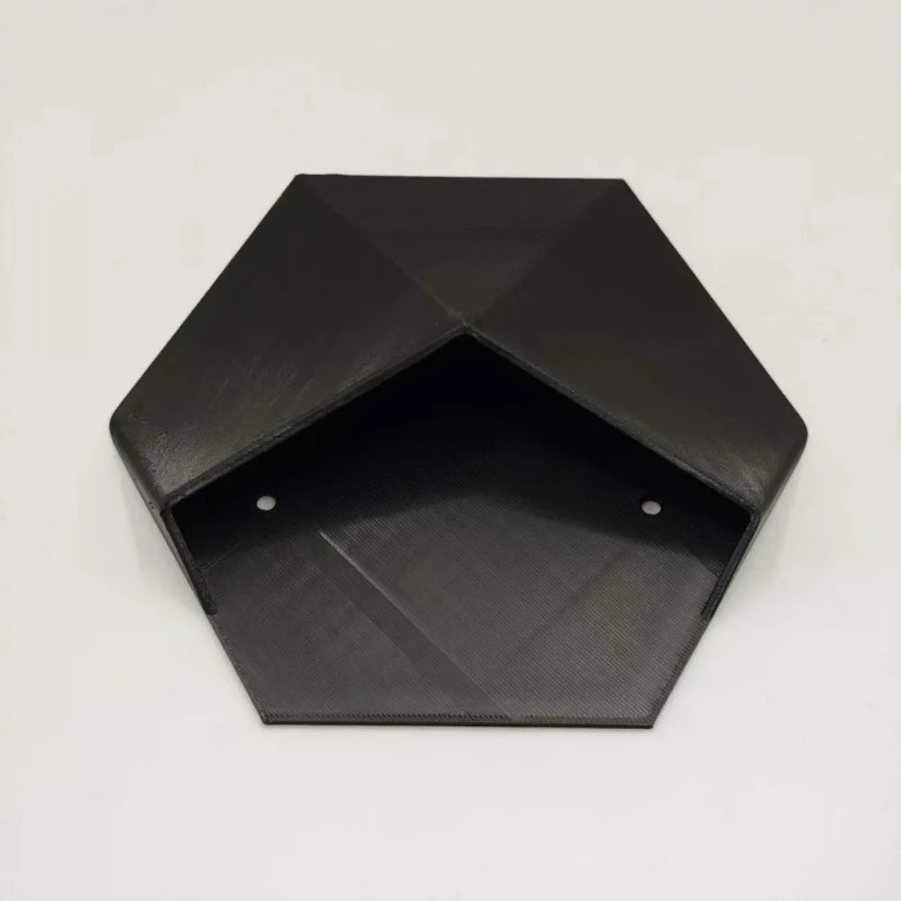 Modern Style Geometric Hexagonal Flower Pot Wall-Mounted Decorative Wall Hanging Planter 3D Printed Plant Containers Office